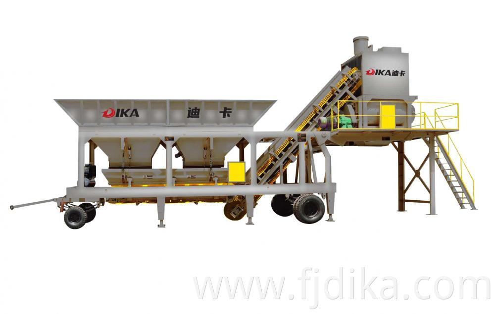 Mobile Concrete Batching Plant2